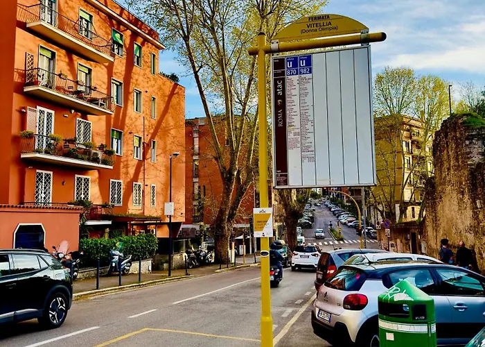 Olimpia Pamphili - Centro Storico Di - Gianicolo Trastevere San Pietro Daire *