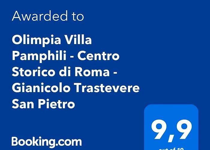 Olimpia Pamphili - Centro Storico Di - Gianicolo Trastevere San Pietro