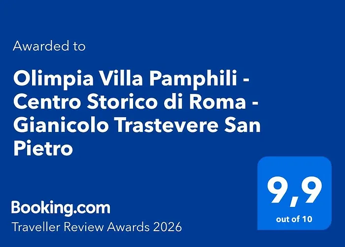 Olimpia Pamphili - Centro Storico Di - Gianicolo Trastevere San Pietro *